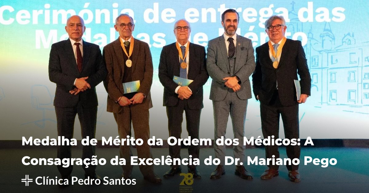 Medalha de Mérito da Ordem dos Médicos - A Consagração da Excelência do Dr. Mariano Pego Medalha de Mérito da Ordem dos Médicos - A Consagração da Excelência do Dr. Mariano Pego